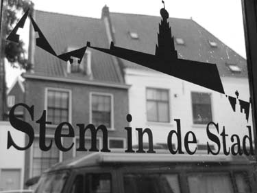 Stem in de stad