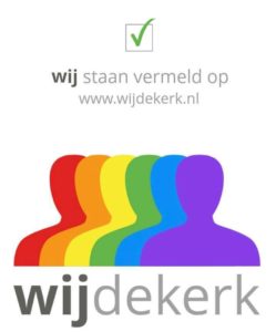 wij staan vermeld op www.wijdekerk.nl - wijdekerk